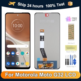 อะไหล่หน้าจอสัมผัส LCD G32 6.5 นิ้ว สําหรับ Motorola Moto G32 Moto G32