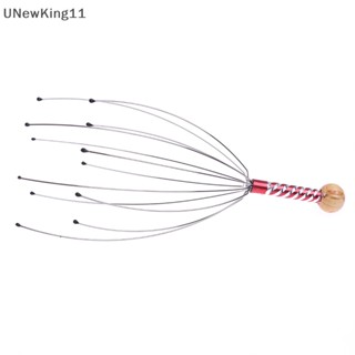 Unewking 1 ชิ้น หัวนิ้ว ผ่อนคลาย เครื่องนวดผม สปา หนังศีรษะ คอ คลายเครียด นวด
 Th