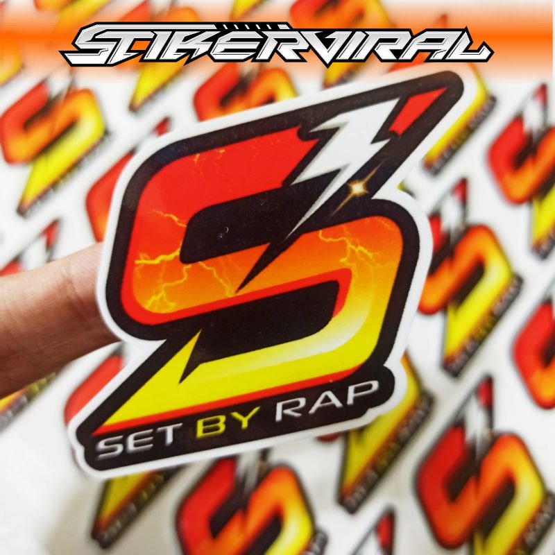 ชุดสติ๊กเกอร์ BY RAP ORIGINAL Sticker VIRAL KALIMANTAN SETBYRAP Piw Piw Seringgang