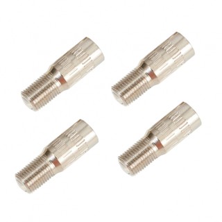 ⚡READYSTOCK⚡Valve Stem Extensions 27mm Extender Screw-On Silver Tone Tyre Universal