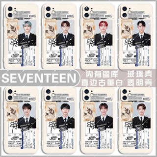 สินค้าใหม่ พร้อมส่ง SEVENTEEN เคสโทรศัพท์มือถือ ลายการ์ตูนอนิเมะ สําหรับ Apple Xiaomi Redmi Huawei Glory Clan OPPO vivo