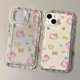 เคสโทรศัพท์ซิลิโคน TPU แบบนิ่ม ลายแมวน่ารัก กันกระแทก สําหรับ IPhone 14 13 11 12 Pro XS Max X XR 7 + 8 Plus