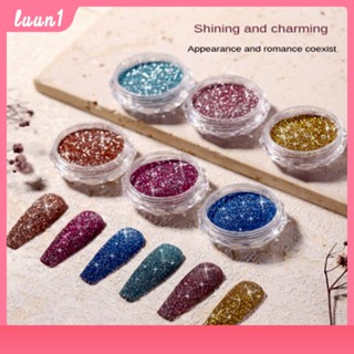 2023 Nail Art Jewelry Crystal Broken Diamond Powder Burst Diamond Powder Net Red New Fairy Powder เครื่องประดับเล็บ COD