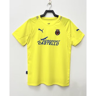 เสื้อกีฬาแขนสั้น ลายทีมชาติฟุตบอล Villarreal 05-06 ชุดเหย้า สไตล์เรโทร ไซซ์ S-XXL