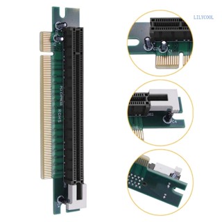 【CH*】อะแดปเตอร์การ์ดขยาย Pcie Express 16X 90 องศา สําหรับเซิร์ฟเวอร์คอมพิวเตอร์ 1U