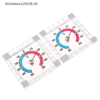 [littleboss] เครื่องวัดอุณหภูมิความร้อน ทรงสี่เหลี่ยม สําหรับติดผนังบ้าน สวน