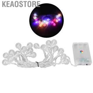 Keaostore String Lights 20 Light Chips 360° Lightening Ultra Long Colorful DSO