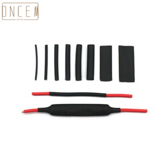 【ONCEMOREAGAIN】625PCS/Box Heat Shrink Tube Black Waterproof Insulation Heat Shrink Tube Sleeve