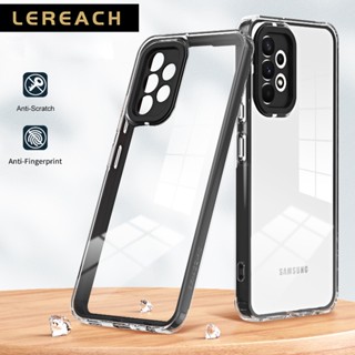 เคสโทรศัพท์มือถือ แบบใส ป้องกันเลนส์ ป้องกันกระแทก หลากสี สําหรับ Samsung A54 5G A34 24 14 04 04E