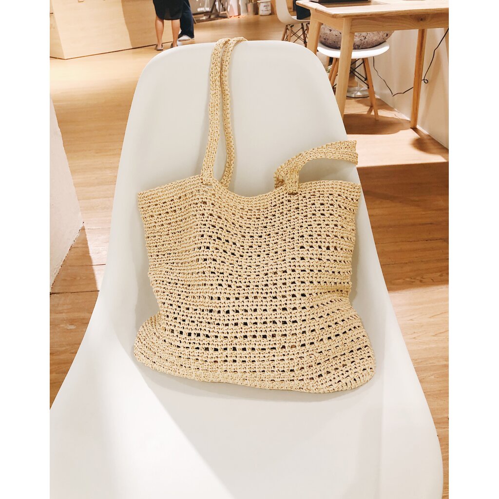 คู่มือการถัก แพทเทิร์นกระเป๋าโครเชต์ YARN-A Jemilli Hobo Bag Pattern (กระดาษพิมพ์ 4 สี อย่างดี)