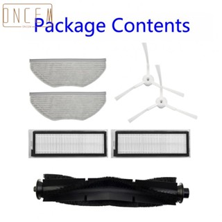 【ONCEMOREAGAIN】Vacuum Mop Cloths Filters,Side Brushes Kit For 360,X90,X95,S9 Vacuum Cleaner