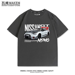 NISSAN GTR car club JDM cultural shirt R33 R34 R35 R36 outdoor racing short sleeves