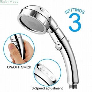 【Big Discounts】Shower Head 1pcs 3 Mode ABS Accessories Bath Chrome High Pressure Parts#BBHOOD