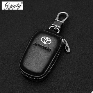 เคสกุญแจรีโมทรถยนต์ แบบหนัง สําหรับ TOYOTA TOYOTA Altis RAV4 WISH Yaris CROSS