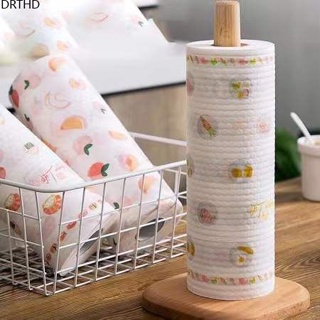 [พร้อมส่ง] 42 แผ่นม้วนกระดาษเช็ดครัว Lazy Cleaning Rag Oilabsorbing Washable Dish Paper Towel