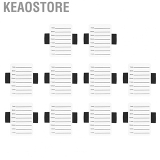 Keaostore Eyelash Extension Hand   Time Saving 10pcs Tray White for Individual