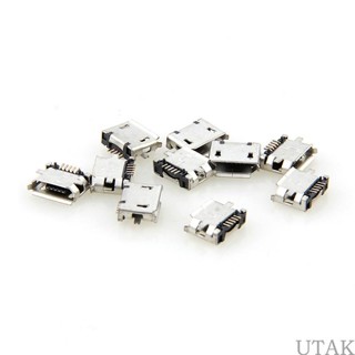 Utake ซ็อกเก็ตชาร์จ Micro USB MK5P 5pin ตัวเมีย 10 ชิ้น