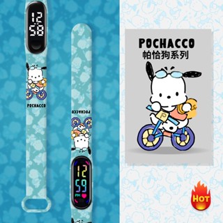 Pochacco สายนาฬิกาข้อมือ ลายการ์ตูนสุนัข แบบเปลี่ยน สําหรับ Xiaomi Watch Series 7 6 5 4 3 NFC