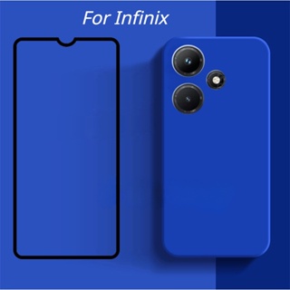 เคสโทรศัพท์มือถือ ซิลิโคนนุ่ม ผิวด้าน เซรามิค สีแคนดี้ สําหรับ Infinix Hot 30 20 20i 20i 20S Play