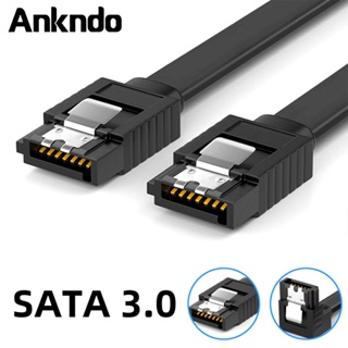 Ankndo Sata 3.0 อะแดปเตอร์แปลงสายเคเบิลข้อมูล สําหรับฮาร์ดดิสก์ไดรฟ์ SSD HDD ความเร็วสูง Sata III