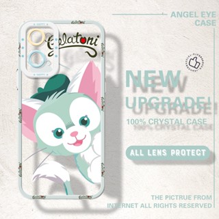 เคสโทรศัพท์มือถือแบบนิ่ม ใส กันรอยกล้อง ลายการ์ตูน StellaLou Duffy คริสตัล สําหรับ OPPO A16s A31 A32 A33 A35 A36 A5 A52 A53 A53s