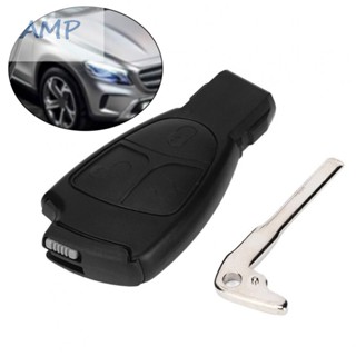 ⚡READYSTOCK⚡3-Button Remote Key Shell Case Cover For Benz MB CE ML S SL-class SLK CLK Soft