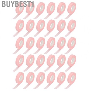 Buybest1 30 Rolls Eyelash Extension Tape Breathable Microporous Gentle Adhesive Lash Tape for Sensitive Skin Pink