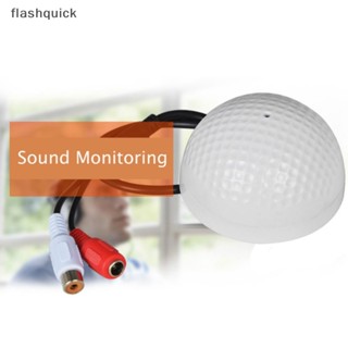 Flashquick ไมโครโฟนบันทึกเสียง สําหรับกล้องวงจรปิด CCTV กล้องวงจรปิดรักษาความปลอดภัย IP Cameras Nice