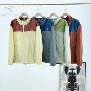 Arcteryx ของแท้ 100% ARCTERYX เสื้อแจ็กเก็ต กันลม มีซิป สําหรับผู้หญิง และผู้ชาย