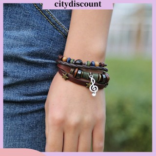 &lt;citydiscount&gt; สร้อยข้อมือ ประดับลูกปัด แฮนด์เมด เป็นมิตรกับผิวหนัง สําหรับงานราตรี ปาร์ตี้