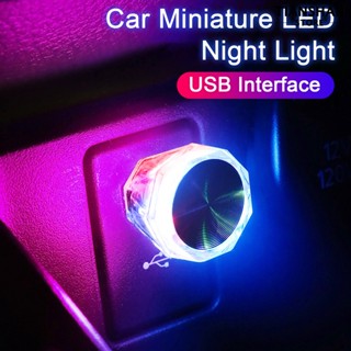 【THT】โคมไฟ Led อินเตอร์เฟซ USB เสียบแล้วใช้งานได้เลย สําหรับติดรถยนต์