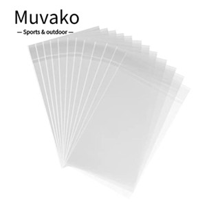 MUVAKO ถุงพลาสติก ปิดผนึกเองได้ สําหรับใส่คุกกี้ 100 ชิ้น