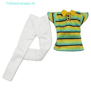 Trillioncatalpa ชุดเสื้อผ้ากีฬา 30 ซม. สําหรับตุ๊กตาผู้ชาย 1 ชุด