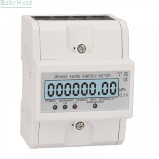 【Big Discounts】Power Meter Calibration Meter DIN 43880 Digital Meter Rail 230/400V 5-80A#BBHOOD