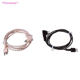 Purelove&gt; สายเคเบิล 2 พิน สําหรับเครื่องช่วยฟัง 1 ชิ้น