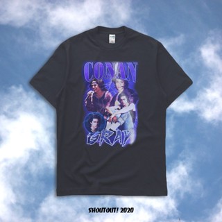 อ่อนนุ่ม 6 Conan GRAY VINTAGE RAP TEE OvIo