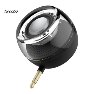 Turbobo Leadsound F10 ลําโพงสเตอริโอ 3.5 มม. แบบพกพา ขนาดเล็ก สําหรับ iPhone iPad Tablet PC