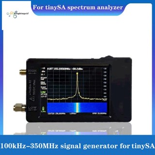 เครื่องวิเคราะห์สเปกตรัม ความแม่นยําสูง 100KHz-350MHz 2.8 นิ้ว สําหรับ TinySA