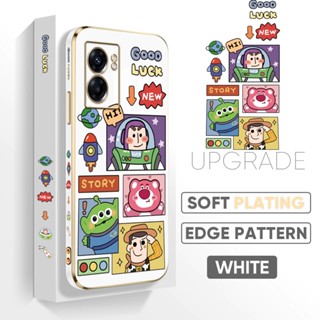 เคสโทรศัพท์มือถือแบบนิ่ม TPU ลายการ์ตูน Toy Story Woody Buzz Lightyear Edge สําหรับ OPPO A15s A16s A52 A53 A53s A54 A54s A31 2020