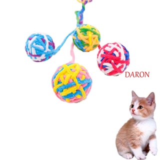 DARON ของเล่นแมว สีสันสดใส พร้อมกระดิ่งขนาดเล็ก