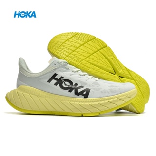 พร้อมส่ง HOKA ONE ONE Carbon X 2 รองเท้ากีฬา รองเท้าวิ่ง ดูดซับแรงกระแทก สีแดง สีเทา สีเหลือง IIK4