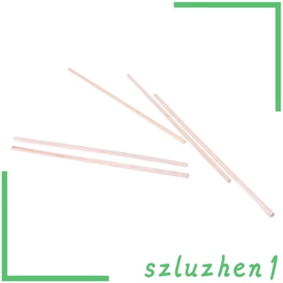 [Szluzhen1] แท่งไม้บัลซ่า ทรงสี่เหลี่ยม ขนาด 5*5*250 มม. สําหรับทําของเล่น แกะสลัก 10 ชิ้น