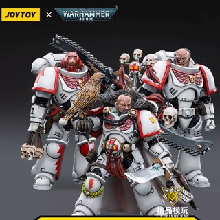 [พร้อมส่ง] พร้อมส่ง โมเดลทหาร JOYTOY Dark Source White Scars Long Cosaro Khan