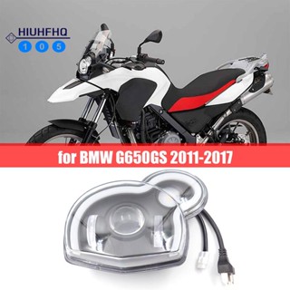 เลนส์ไฟหน้า LED สีเหลือง สําหรับ BMW G650GS 2011-2017