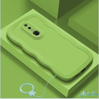 เคสโทรศัพท์มือถือ TPU พร้อมสายคล้อง 5 สี สําหรับ Oppo F11