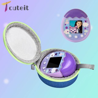 กระเป๋า EVA พร้อมคาราบิเนอร์ สําหรับเครื่องเล่นเกม E-pet Tamagotchi Pix