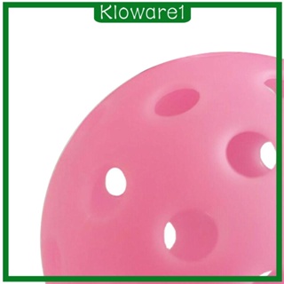 [Kloware1] ลูกพิกเกิลบอล น้ําหนักเบา สําหรับฝึกเล่นทัวร์นาเมนต์กลางแจ้ง