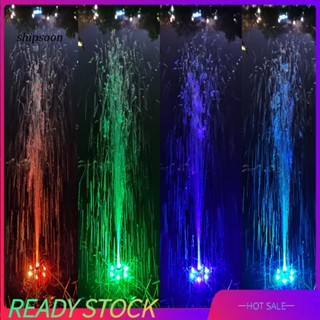 Sn โคมไฟ Led 6 ดวง พลังงานแสงอาทิตย์ สี RGB สําหรับตกแต่งสวน สระว่ายน้ํา กลางแจ้ง