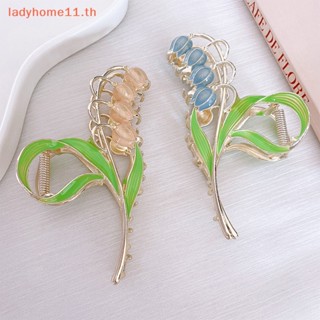 Onelady กิ๊บติดผม รูปดอกไม้ ประดับบลูเบลล์ หรูหรา