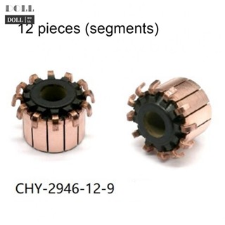 ⭐READY STOCK ⭐Commutator 12P Teeth 19.2x9x15.2mm CHY-2946-12-9 Copper Copper Bar 12P